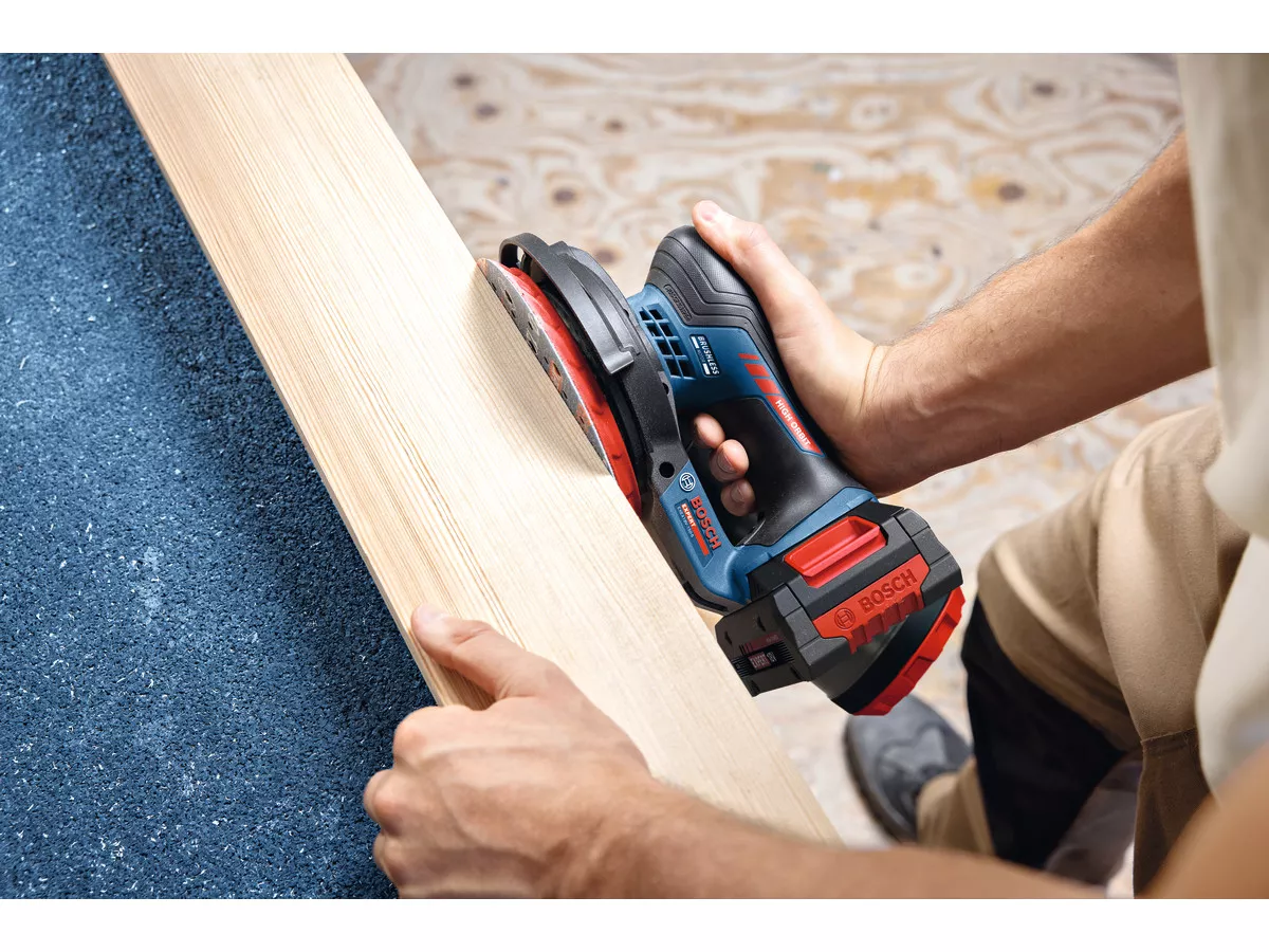 Ponceuse orbitale sans-fil EXEX18V-150-5 BOSCH solo L-BOXX